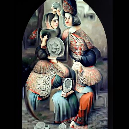 Morehshin Allahyari (موره‌شین اللهیاری), Tvář jako měsíc, 2022 