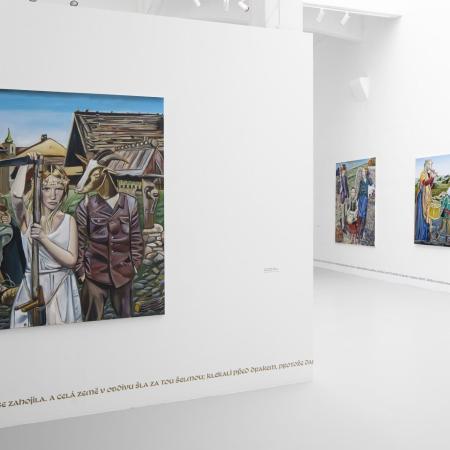 Jan Vytiska: Zjevení. Pohled do expozice