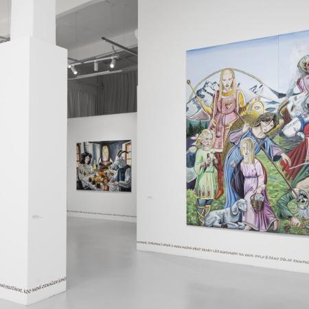 Jan Vytiska: Zjevení. Pohled do expozice