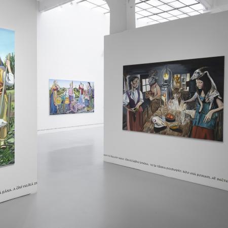 Jan Vytiska: Zjevení. Pohled do expozice