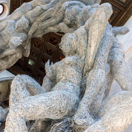 Instalace Perpetuo v kostele Santa Maria della Visitazione