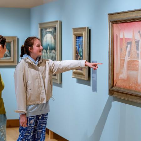 Expozice Jana Zrzavého na zámku v Telči