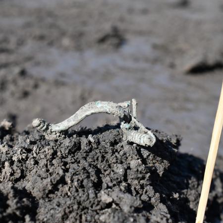 Archeologocký nález spony