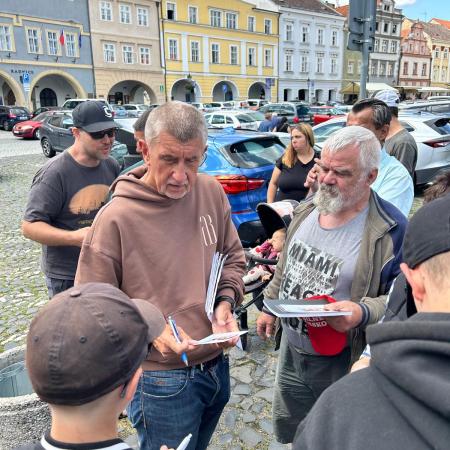 Předvolební kampaň ANO v Ústeckém kraji
