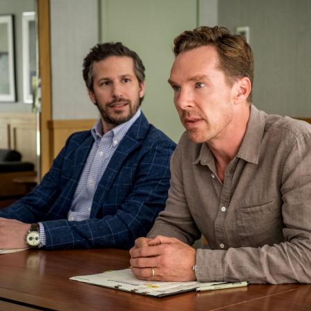 Andy Samberg a Benedict Cumberbatch.
