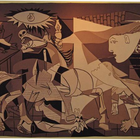 Tapisérie podle Picassovy Guernicy