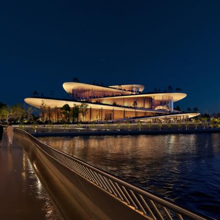 Architektonickou soutěž na budovu nové opery v Hamburku vyhrálo dánské studio Bjarke Ingels Group