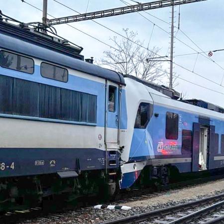 Srážka vlaků na Českobudějovicku