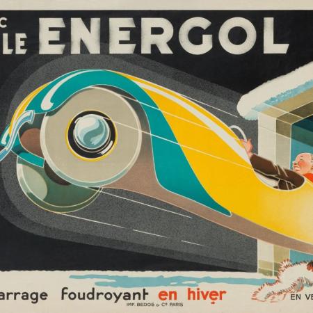 René Vincent (1879–1936) Avec l’huile Energol „A“, 1930 (S olejem Energol „A“)