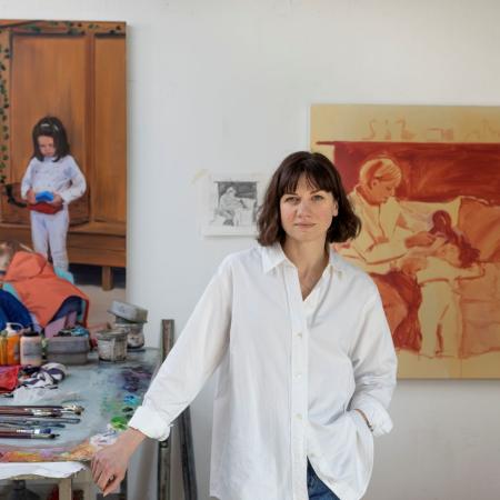 Skotská malířka Caroline Walker