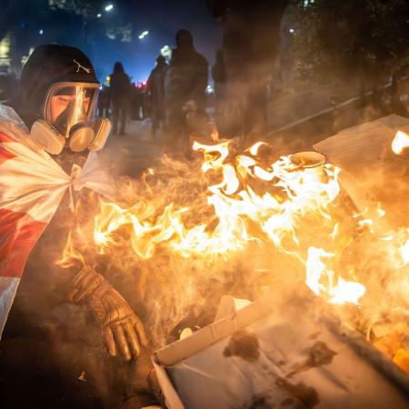 PROJEKT EVROPA Tomáš Benedikovič, Denník N, Protivládní protesty v Gruzii
