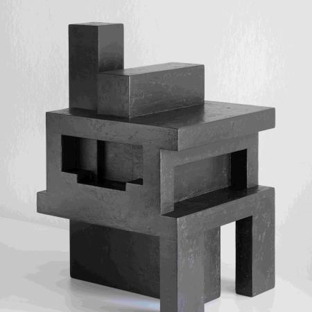 Jan Poupě je představitelem geometrické abstrakce