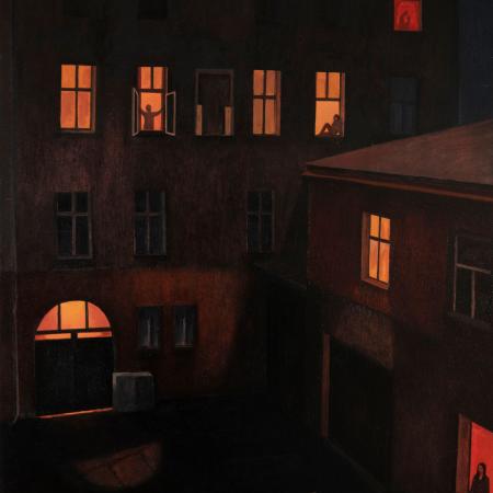 Z výstavy Ilony Koroman Klíčovou dírkou