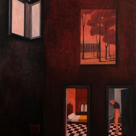 Z výstavy Ilony Koroman Klíčovou dírkou