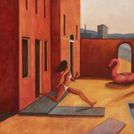 Z výstavy Ilony Koroman Klíčovou dírkou