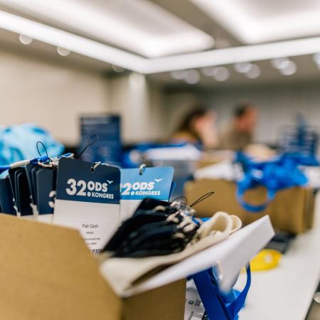 Kongres ODS, visačky pro delegáty