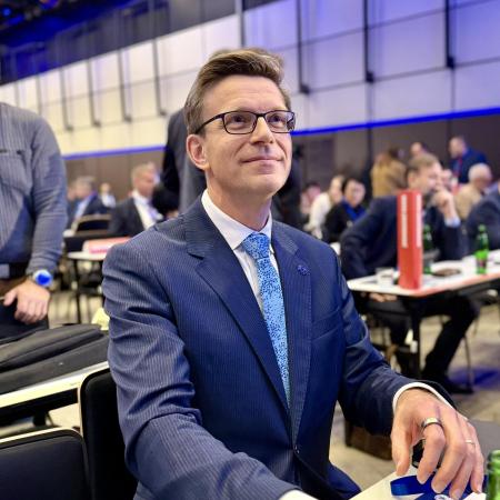 Martin Kupka před zahájením kongresu