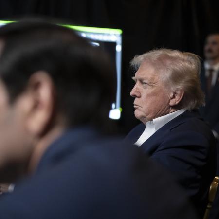 Donald Trump sleduje americké vojenské operace ve Venezuele