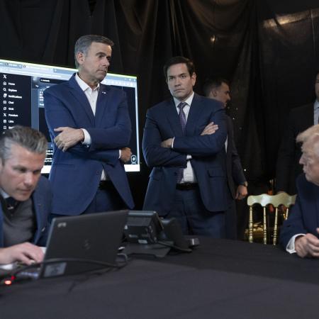 Donald Trump sleduje americké vojenské operace ve Venezuele