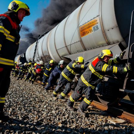 Vítěz v kategorii AKTUALITA, Petr Andráško, Černý dech benzenu