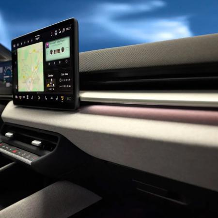 Interiér elektrického Volkswagenu ID.Polo