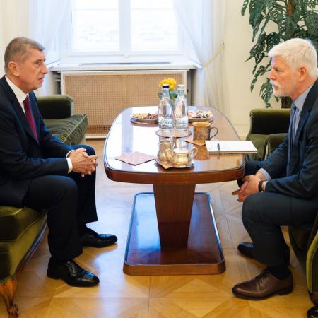 Andrej Babiš a Petr Pavel