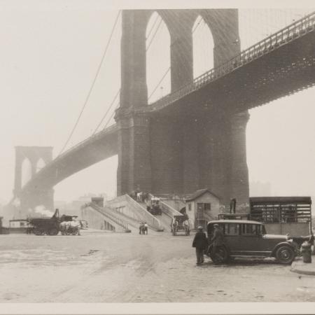 Tavík František Šimon, New York, Brooklynský most, 20. léta 20. století