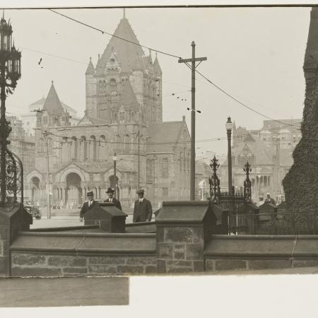 Vojtěch Preissig, Náměstí v Bostonu, 1924