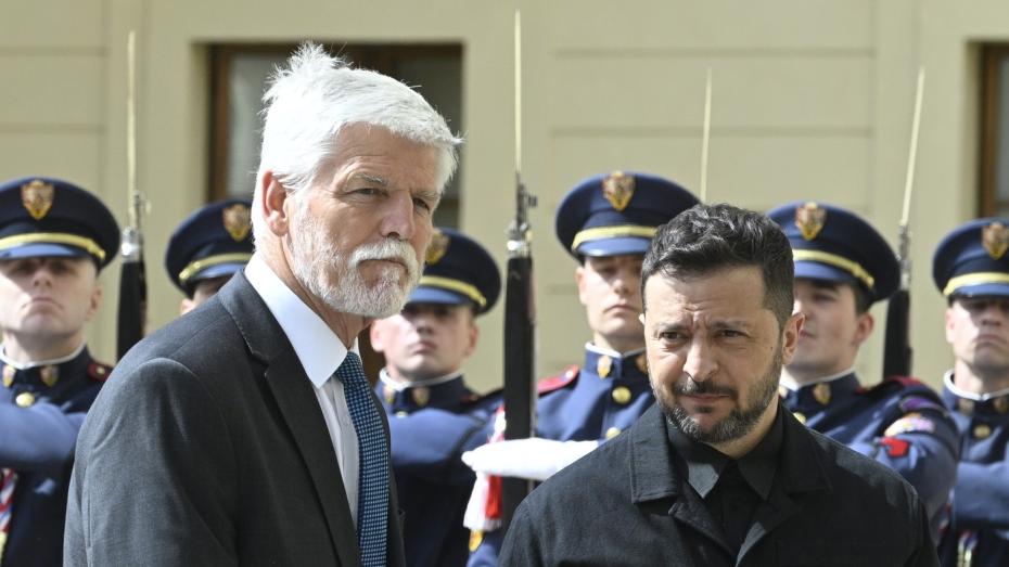 Prezidenti Petr Pavel a Volodymyr Zelenskyj