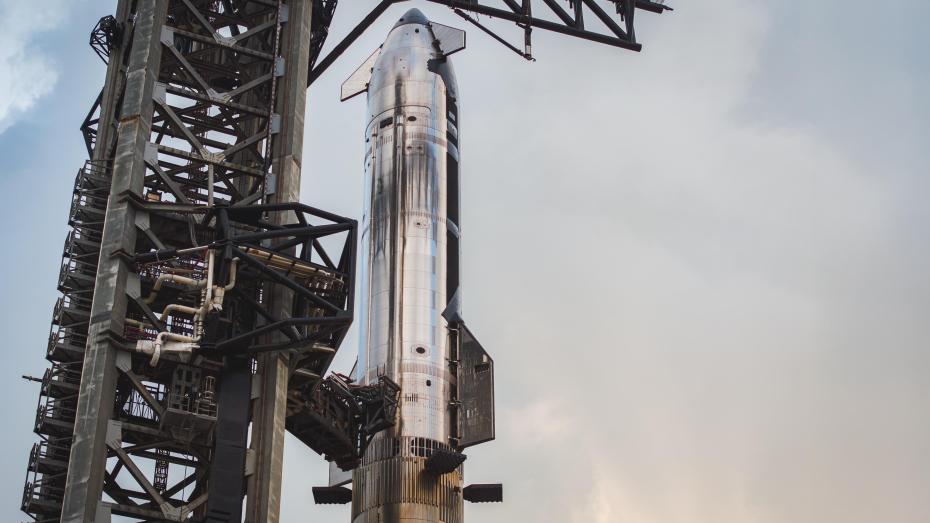 Raketa Starship před devátým letem