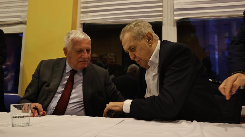 Miloš Zeman a Václav Klaus