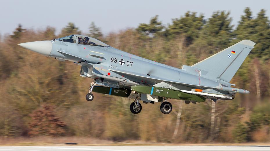 Střely Taurus na letounu Eurofighter Typhoon