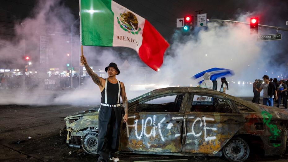 Protesty v Los Angeles