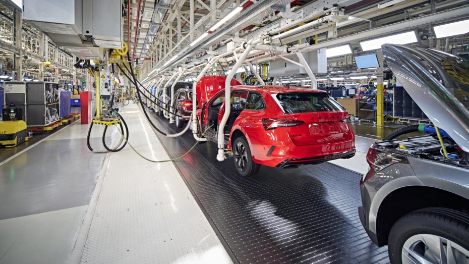 Škoda Auto zatím žádné omezení výroby neoznámila