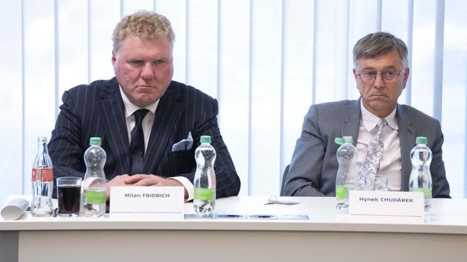 Milan Fridrich (vlevo) a Hynek Chudárek