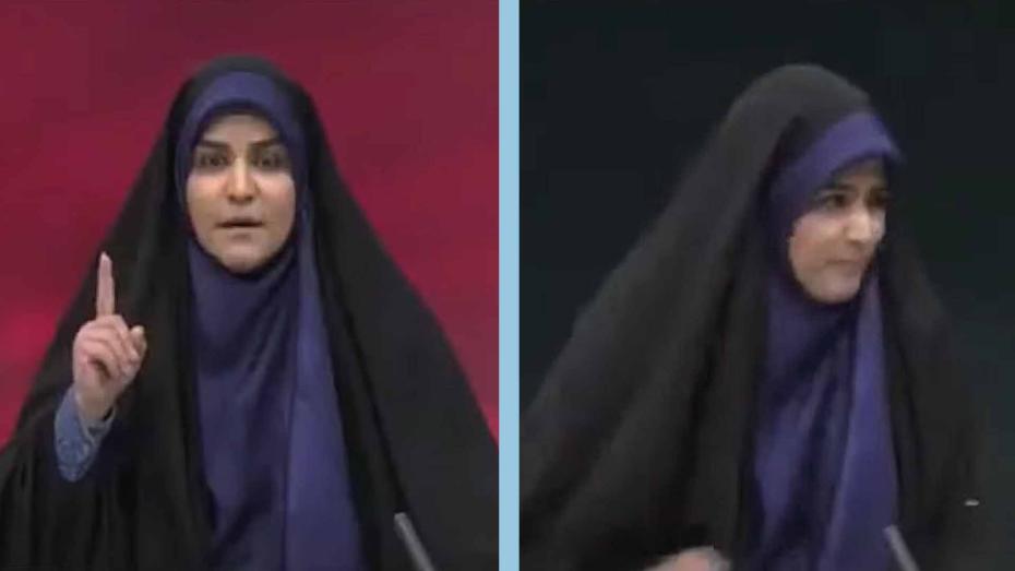 Útok Izraele na Irán během televizního přenosu
