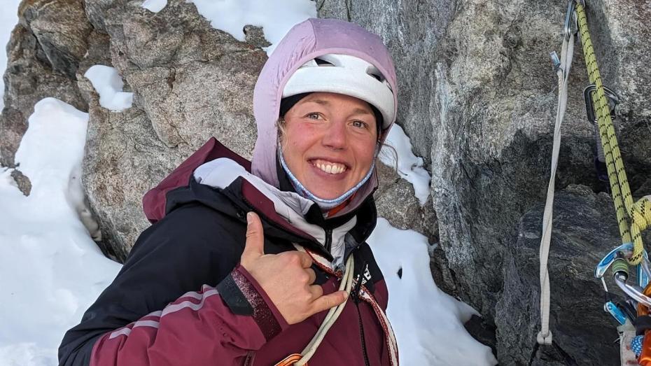 Bývalá biatlonistka a horolezkyně Laura Dahlmeierová
