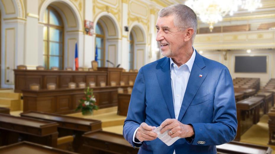Andrej Babiš - ilustrační koláž
