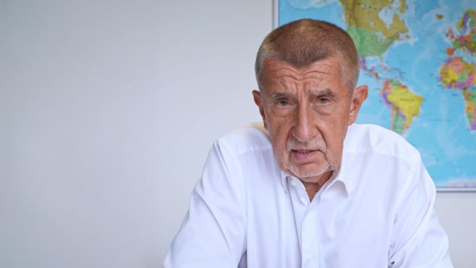 Andrej Babiš ve videu o blackoutu
