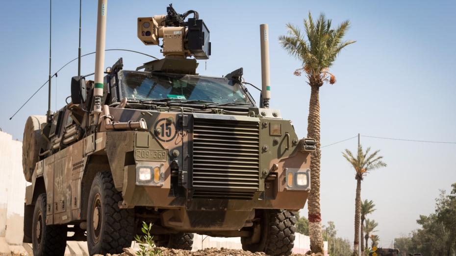 Australské vojenské vozidlo Bushmaster