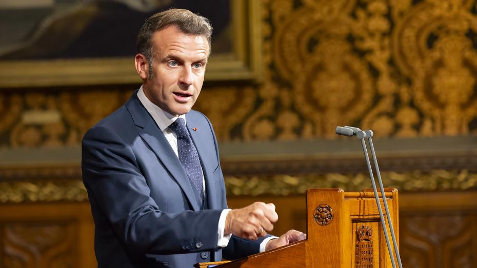 Francouzský prezident Emanuel Macron