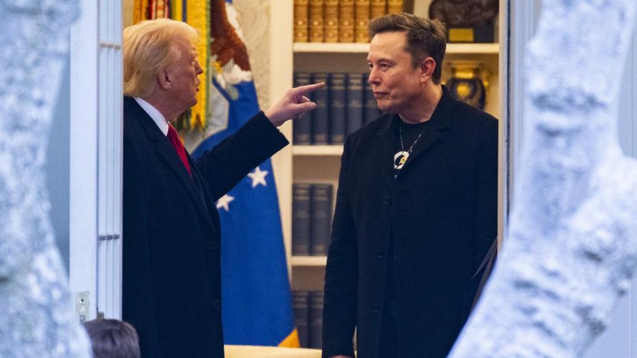 Donald Trump a Elon Musk