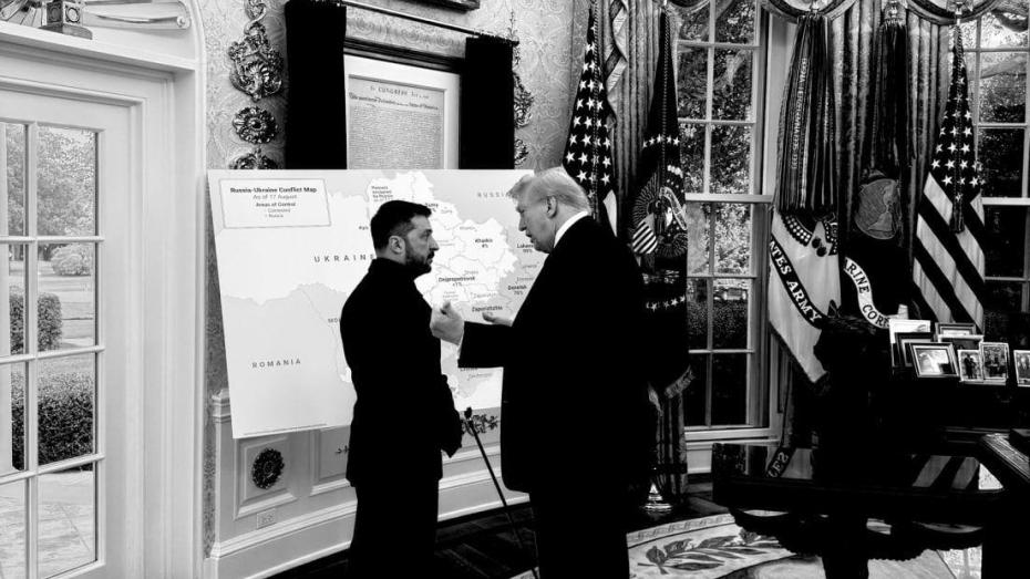 Volodymyr Zelenskyj jednal o území s Donaldem Trumpem
