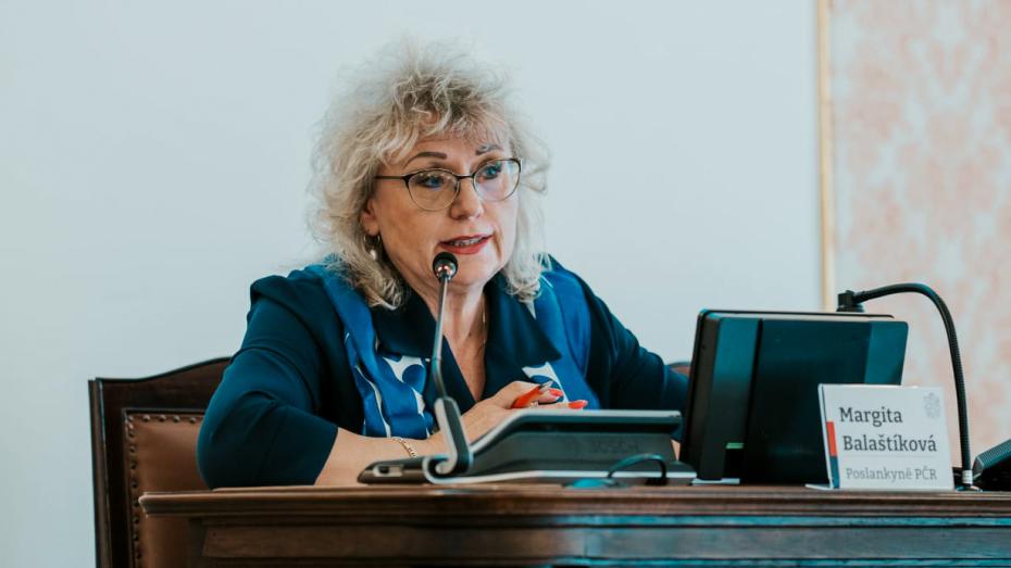 Poslankyně Margita Balaštíková