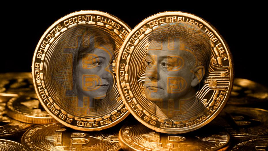 Kauza Bitcoin - Eva Decroix (vlevo) a Pavel Blažek