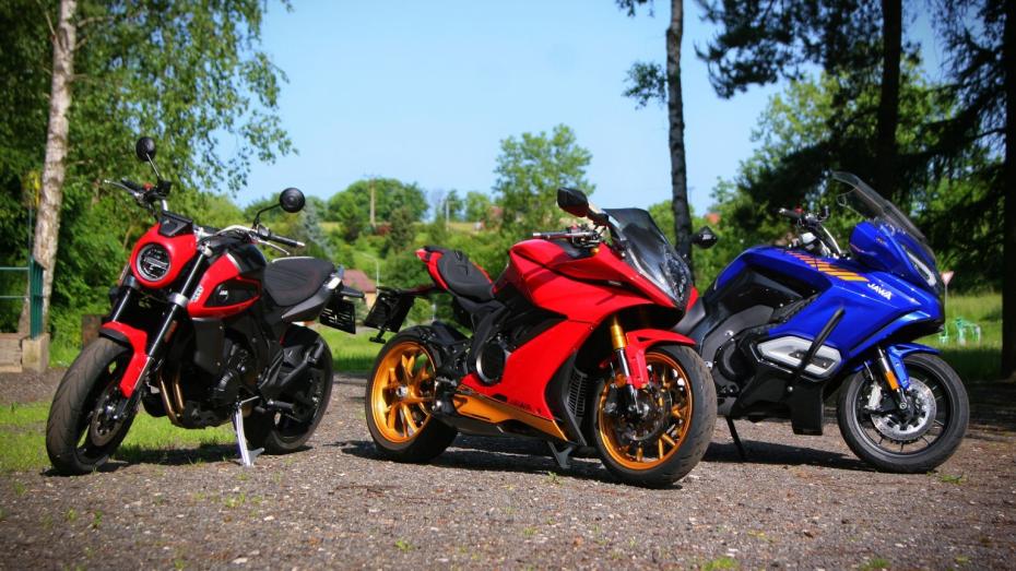 Nové motorky modelové řady JD 750 by Jawa