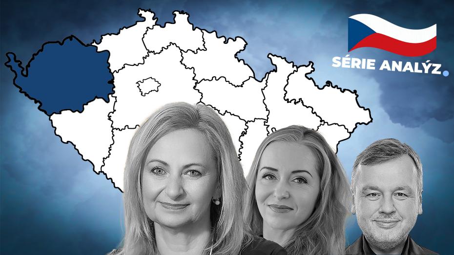 Ilustrační koláž - Renata Oulehlová (ANO), Karla Maříková (SPD) a Jan Bureš (ODS)
