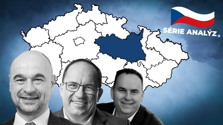 ilustrační koláž - Martin Kolovratník (ANO), Marek Výborný (lidovci) a Jan Hrnčíř (SPD)