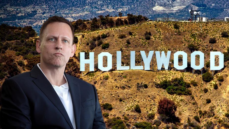 Ilustrační grafika - Peter Thiel
