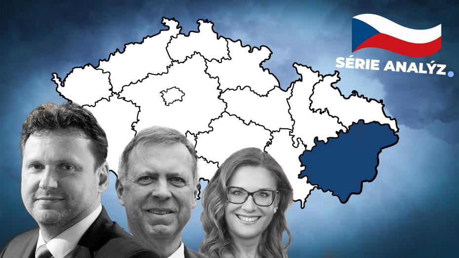ilustrační koláž - Zlínský kraj Radek Vondráček (ANO) Stanislav Blaha (ODS) a Zuzana Majerová (Trikolora)